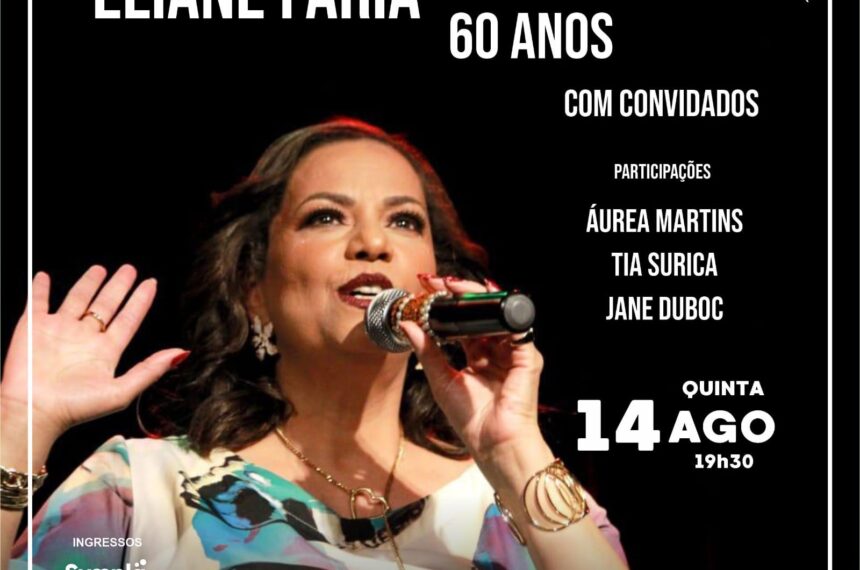 flyer 60 anos da eliane faria